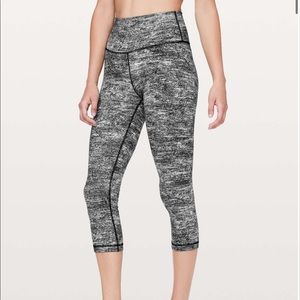 Lululemon Wunder Under Crop (Hi-Rise) *21"